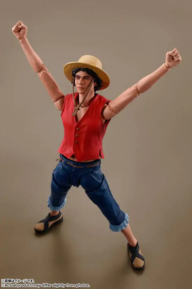 One Piece S.H. Figuarts Action Figure Monkey D. Luffy (Netflix) 14 cm termékfotó