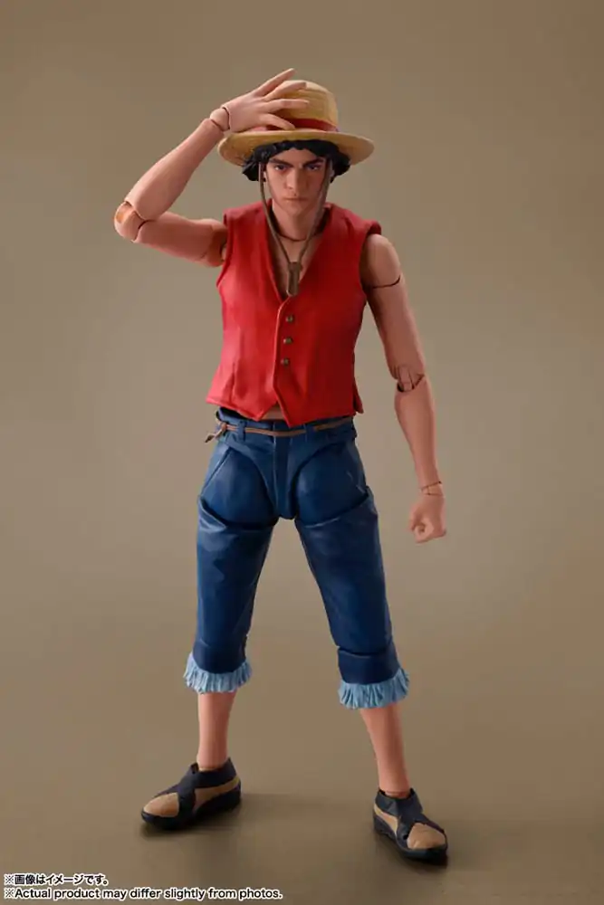 One Piece S.H. Figuarts Action Figure Monkey D. Luffy (Netflix) 14 cm termékfotó