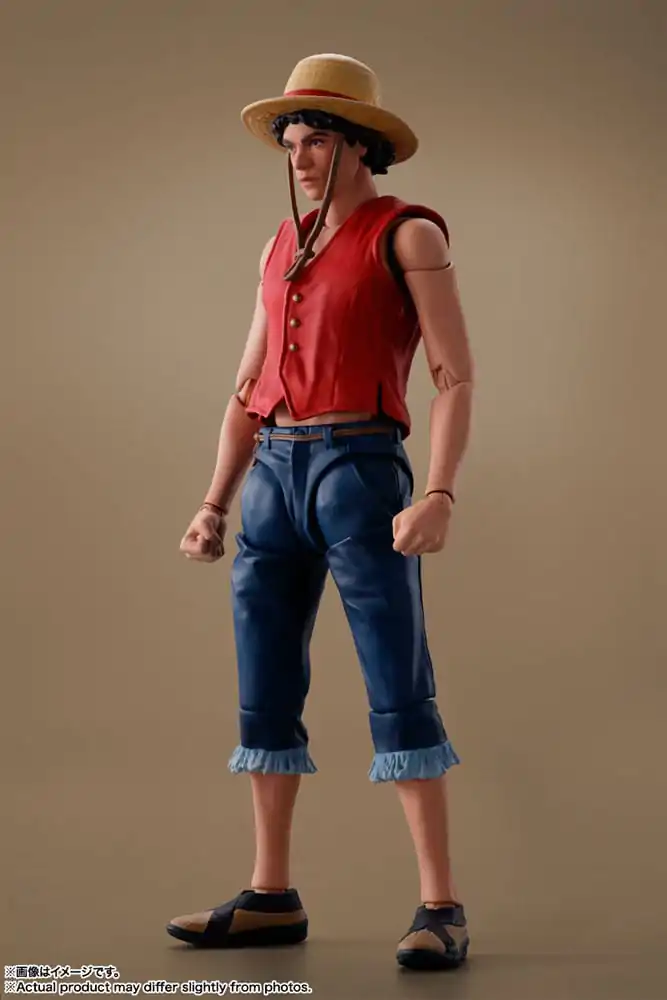 One Piece S.H. Figuarts Action Figure Monkey D. Luffy (Netflix) 14 cm termékfotó