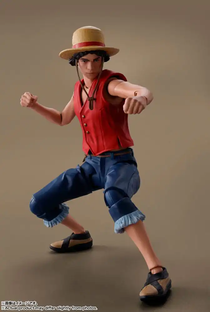 One Piece S.H. Figuarts Action Figure Monkey D. Luffy (Netflix) 14 cm termékfotó