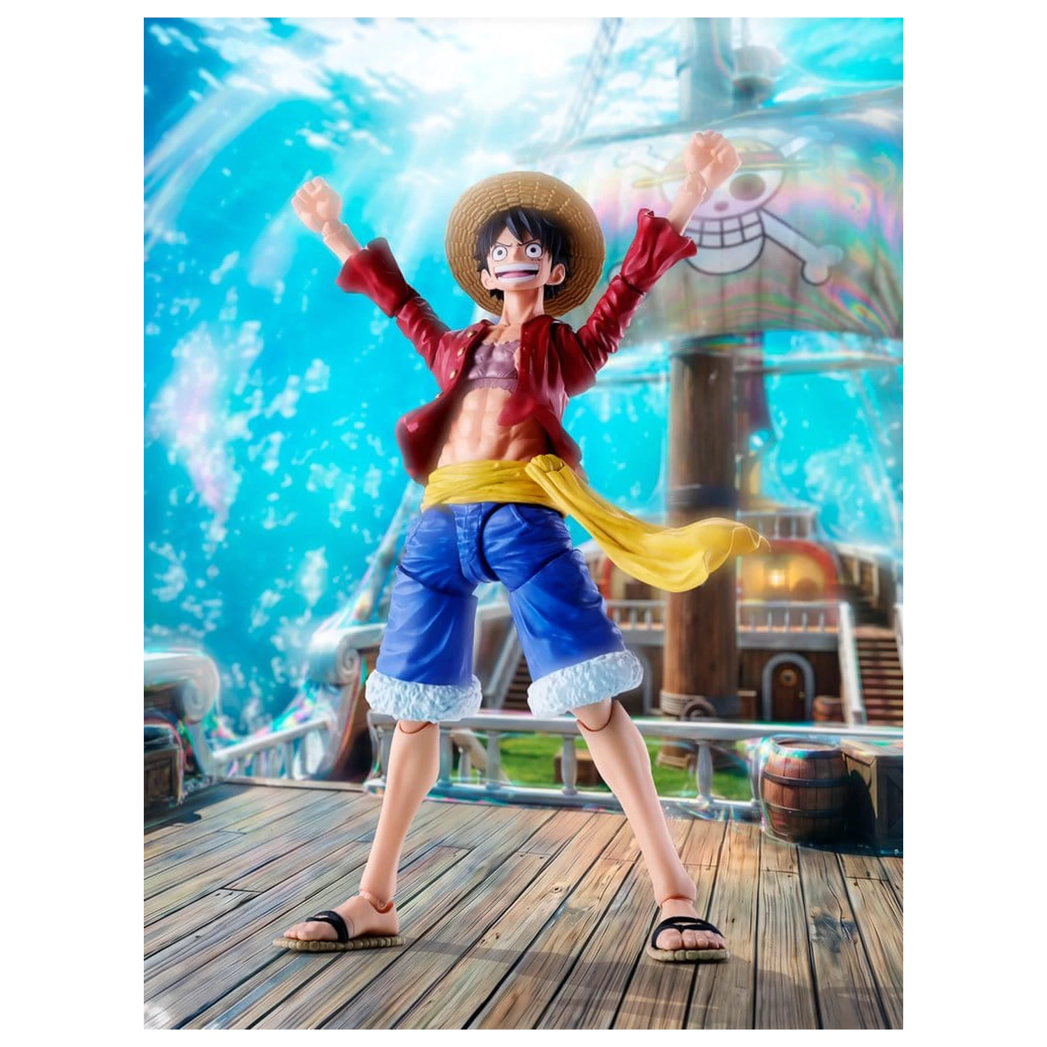 One Piece S.H.Figuarts Action Figure Monkey D. Luffy -Two Years Later- 15 cm product photo