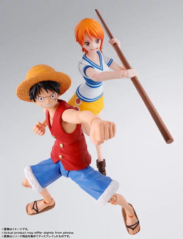 One Piece S.H. Figuarts Action Figure Monkey D. Ruffy Romance Dawn 15 cm termékfotó