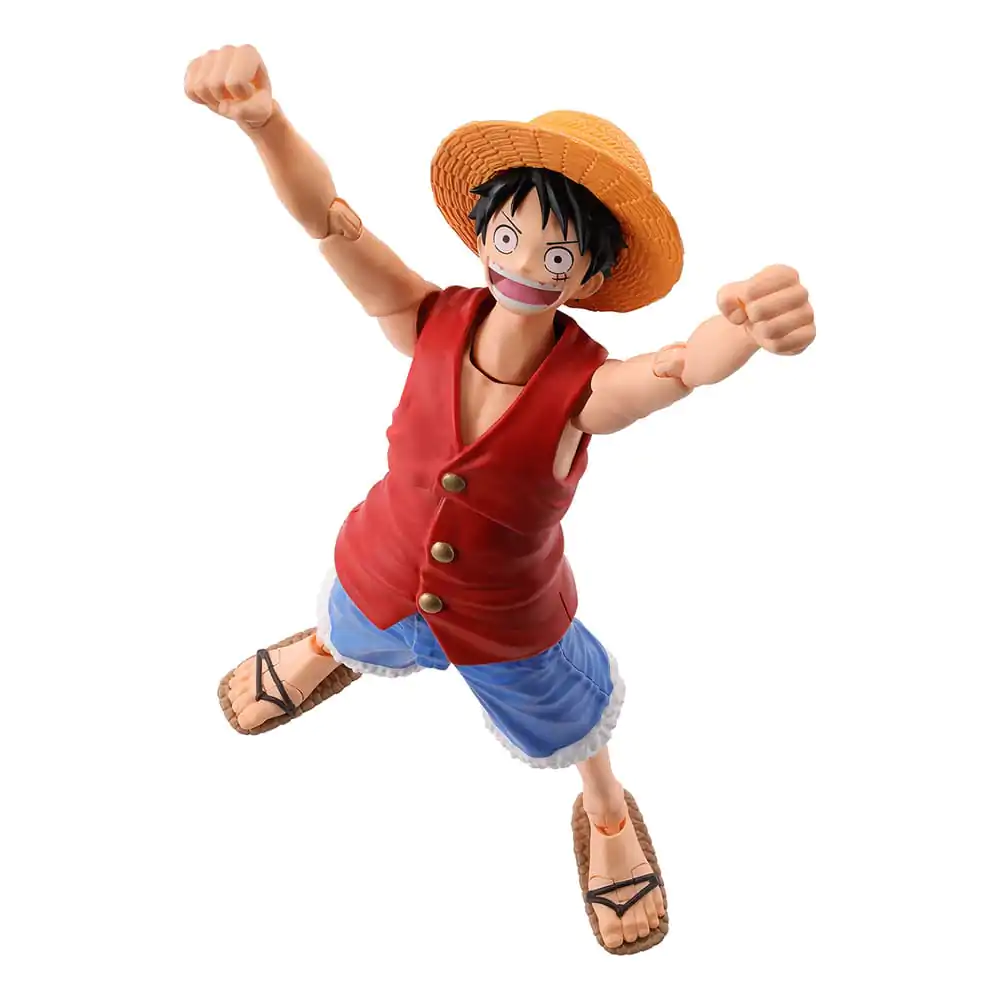 One Piece S.H. Figuarts Action Figure Monkey D. Ruffy Romance Dawn 15 cm termékfotó