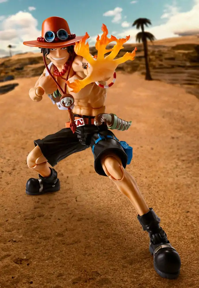 One Piece S.H. Figuarts Action Figure Portgas D Ace -Fire Fist- 15 cm termékfotó