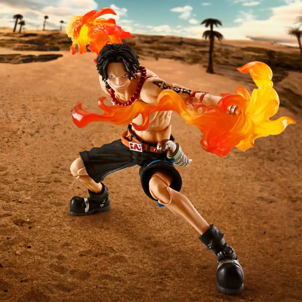 One Piece S.H. Figuarts Action Figure Portgas D Ace -Fire Fist- 15 cm termékfotó