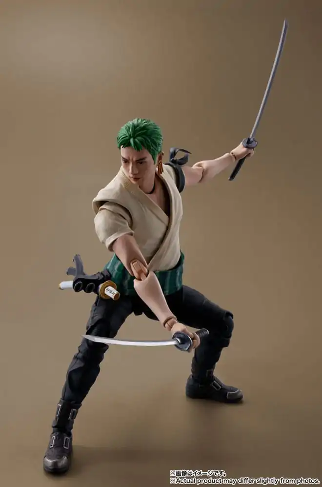 One Piece S.H. Figuarts Action Figure Roronoa Zoro (Netflix) 14 cm termékfotó