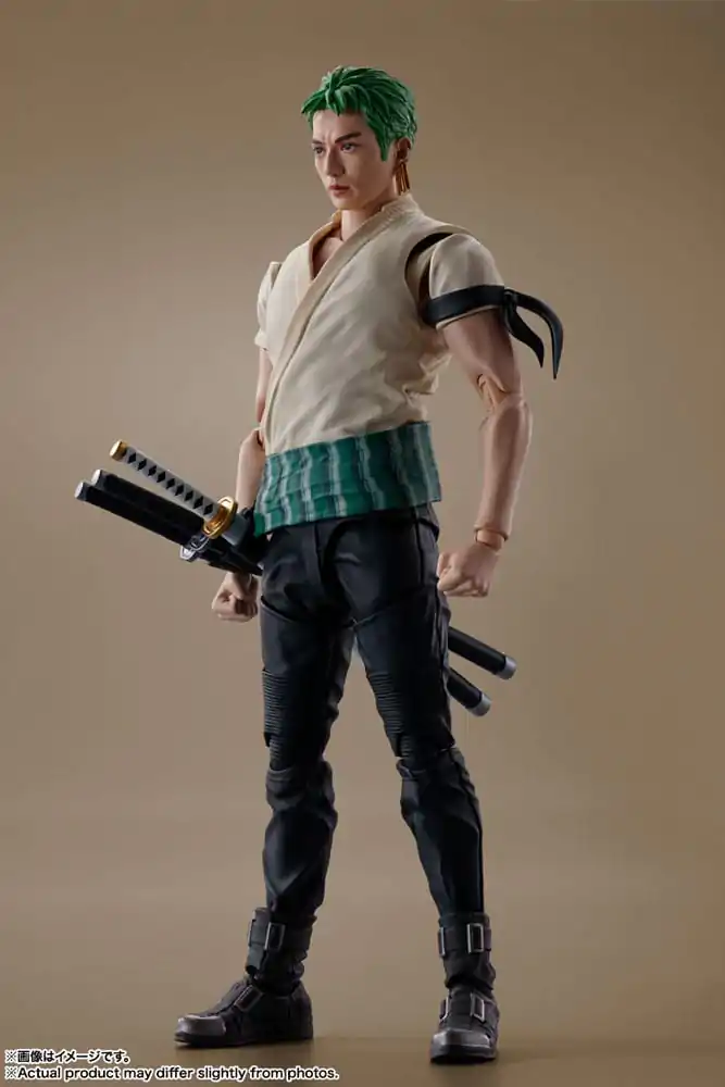 One Piece S.H. Figuarts Action Figure Roronoa Zoro (Netflix) 14 cm termékfotó