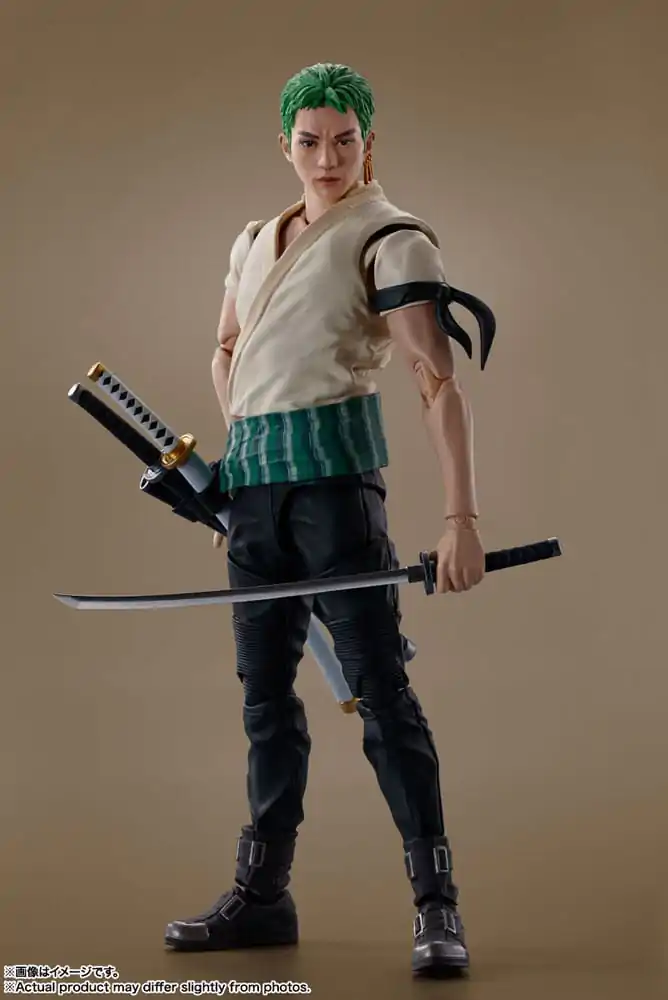 One Piece S.H. Figuarts Action Figure Roronoa Zoro (Netflix) 14 cm termékfotó