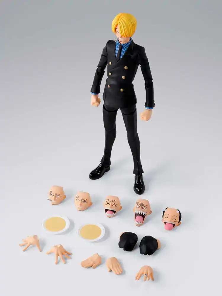 One Piece S.H.Figuarts Action Figure Sanji Romance Dawn Ver. 15 cm       product photo