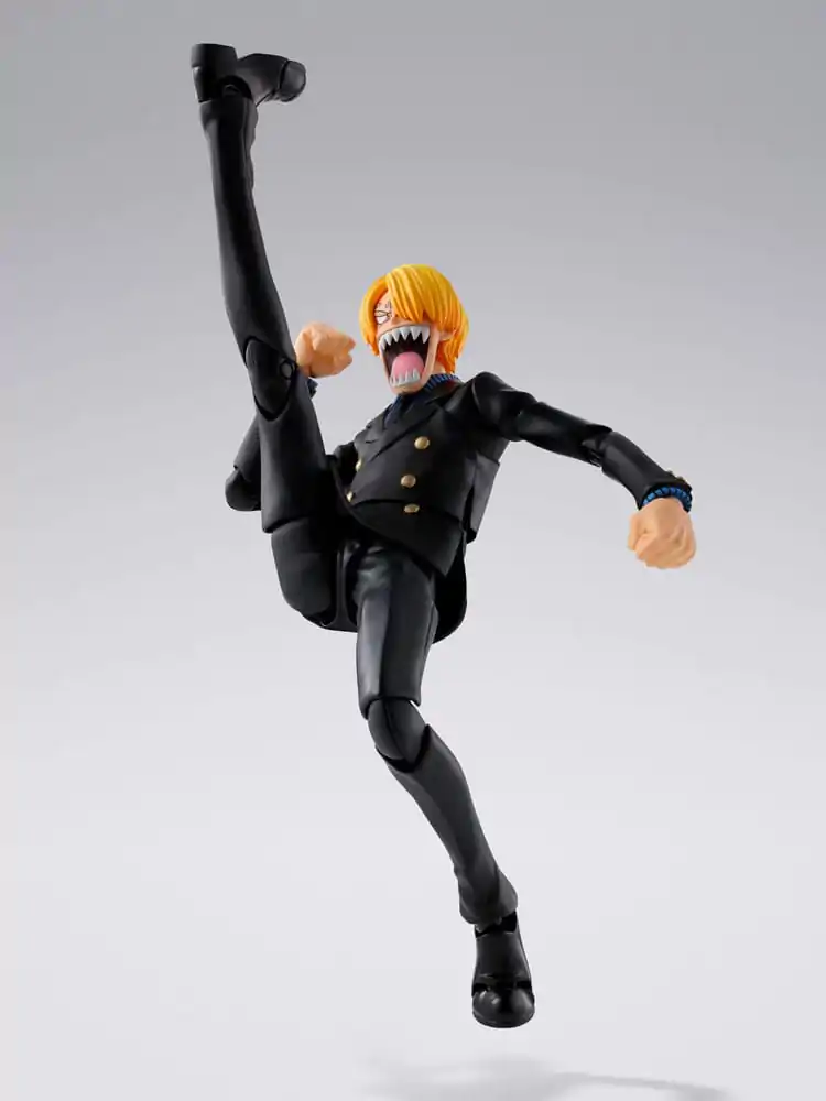 One Piece S.H.Figuarts Action Figure Sanji Romance Dawn Ver. 15 cm       product photo