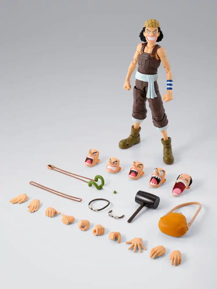 One Piece S.H.Figuarts Action Figure Usopp Romance Dawn Ver. 15 cm product photo