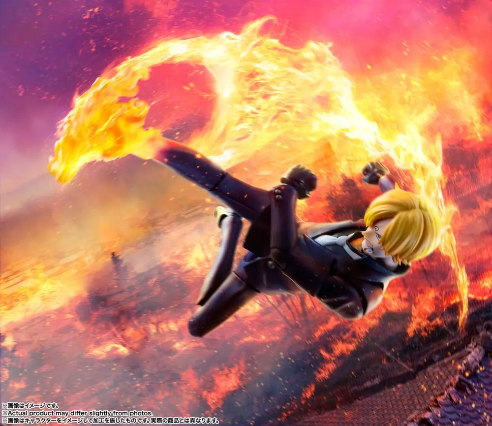 One Piece S.H. Figuarts Action Figure Sanji (The Raid on Onigashima) 15 cm product photo