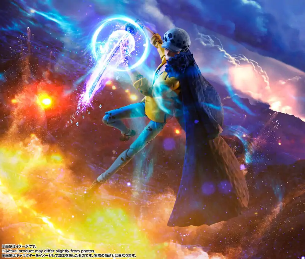 One Piece S.H. Figuarts Action Figure Trafalgar Law -The Raid on Onigashima- 16 cm product photo