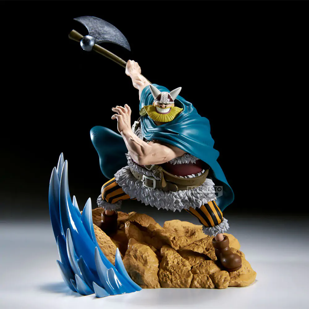 One Piece Senkozekkei Brogy figure 18cm product photo