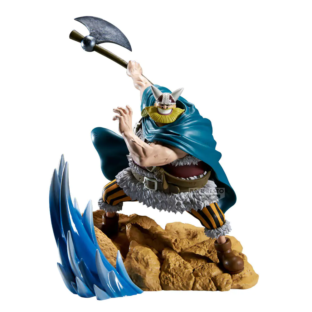 One Piece Senkozekkei Brogy figure 18cm product photo