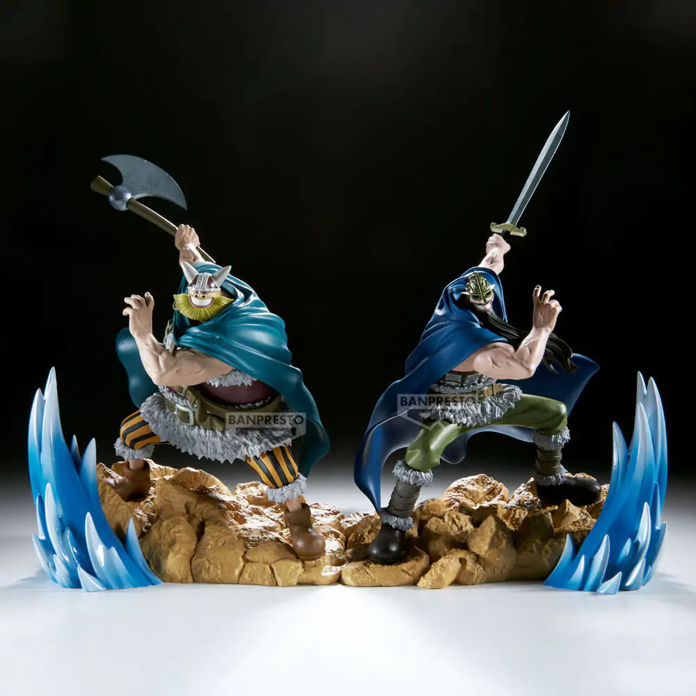 One Piece Senkozekkei Brogy figure 18cm product photo
