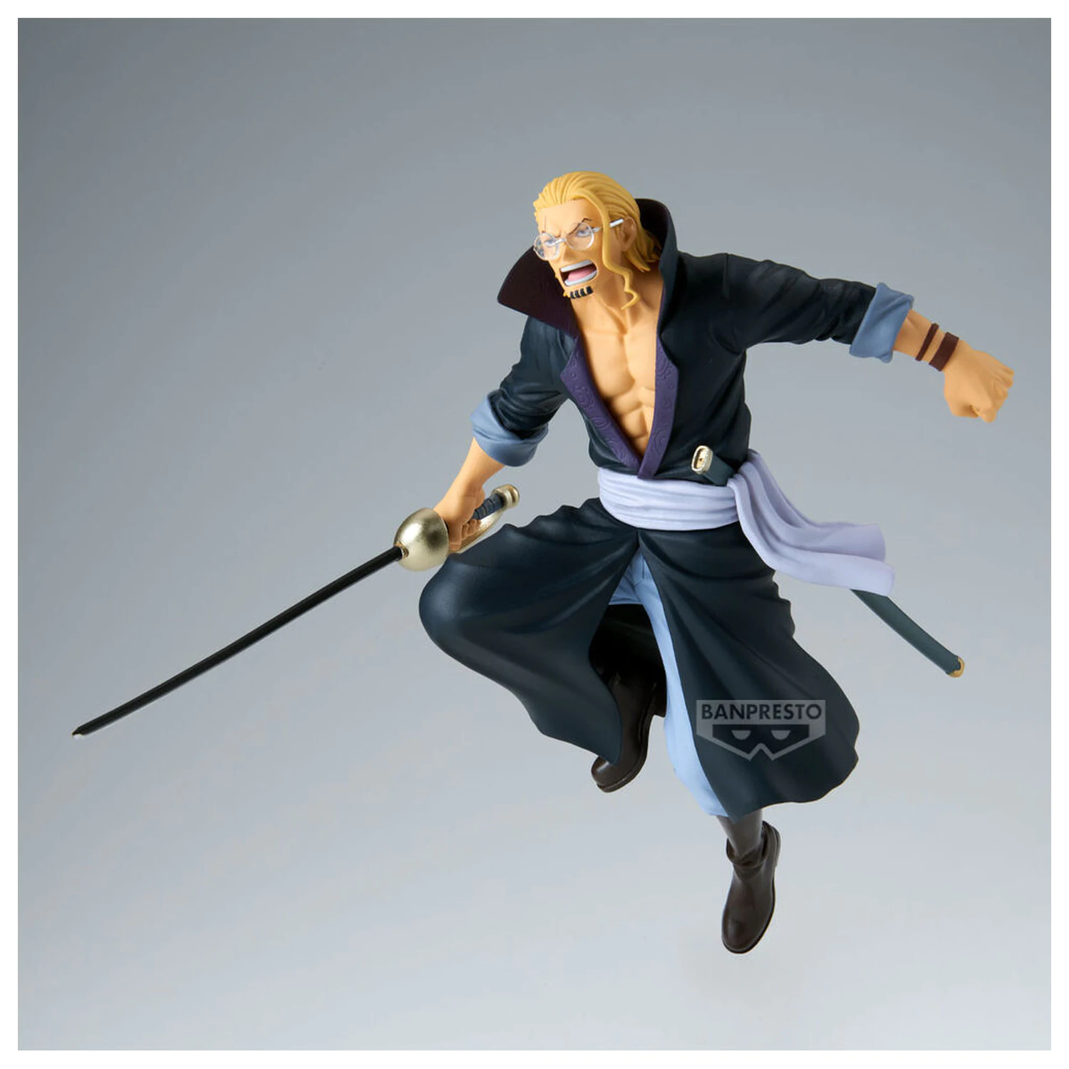 One Piece Silvers Rayleight Battle Record figure 16cm product photo