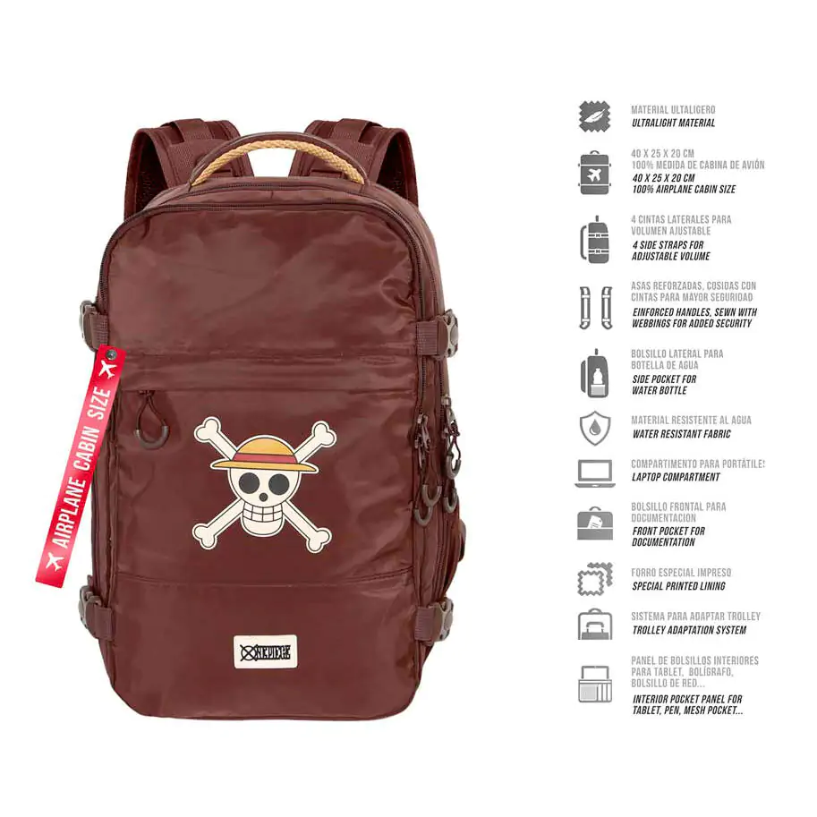 One Piece Skull backpack 40cm termékfotó