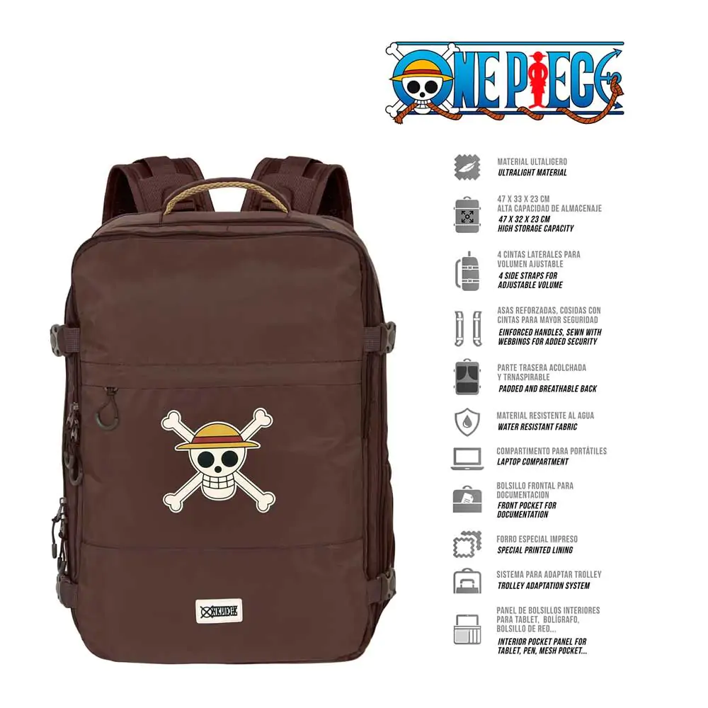 One Piece Skull backpack 49cm termékfotó