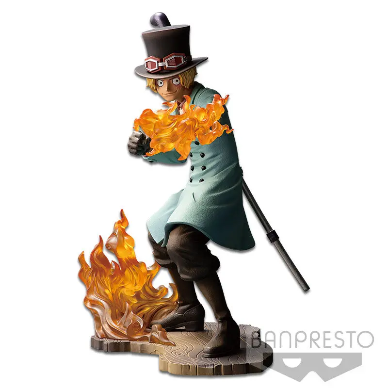 One Piece Stampede Movie Brotherhood III Sabo figure 15cm product photo