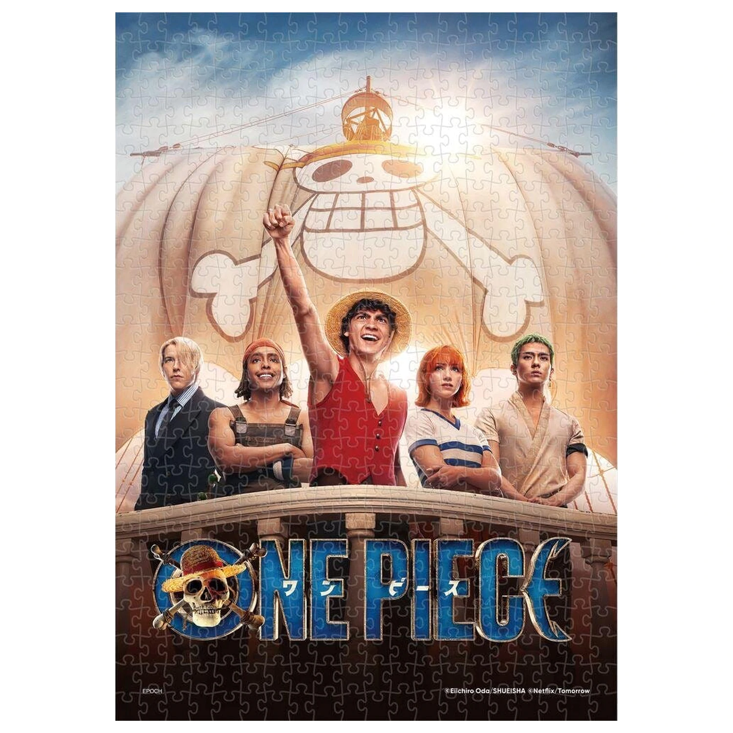 One Piece 500-piece puzzle Straw Hats Crew product photo