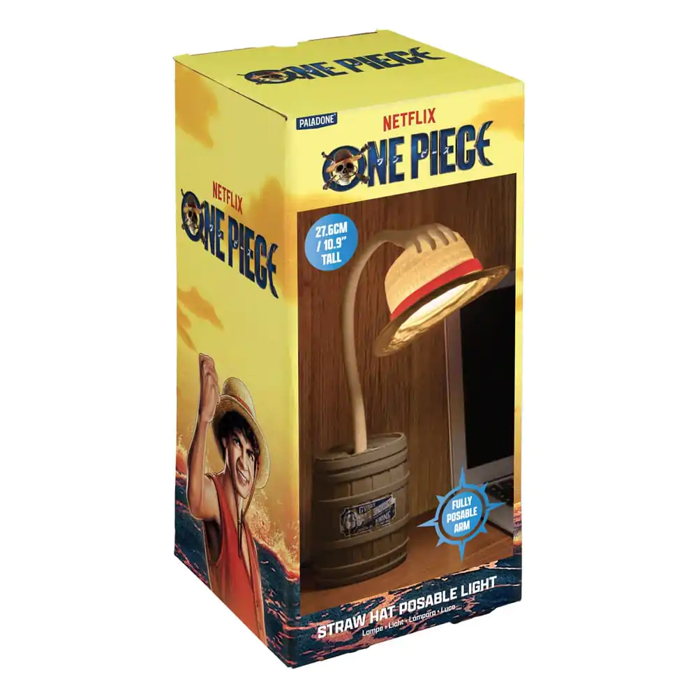 One Piece Posable Desk Light Straw Hat 28 cm product photo