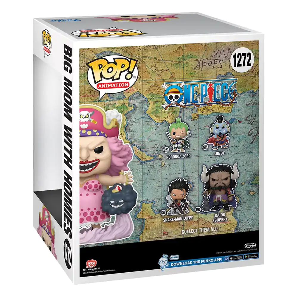 One Piece Super Sized POP! Animation Vinyl Figure Big Mom w/Homies 15 cm termékfotó