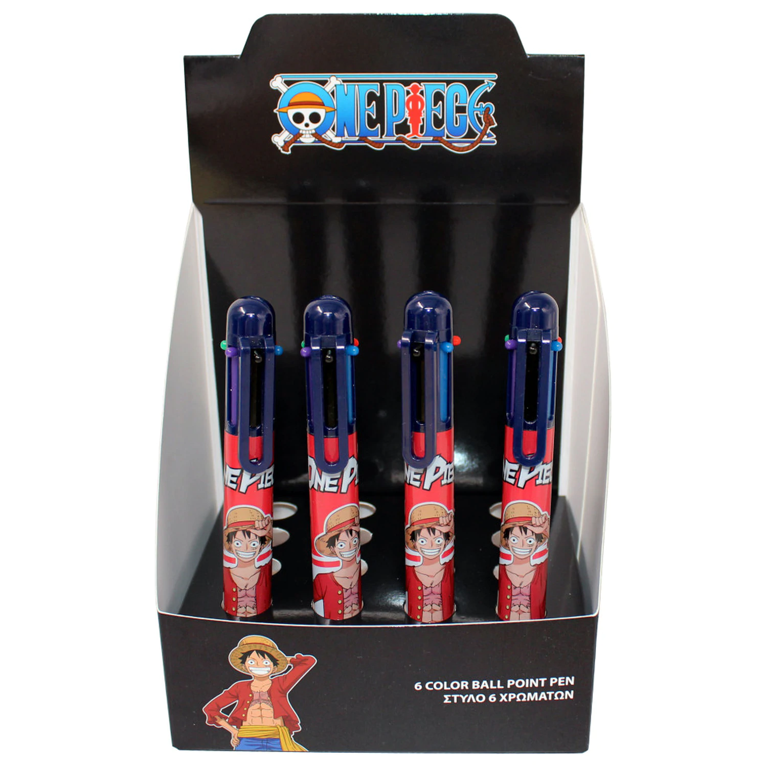 One Piece Team 6 Color Pen product photo