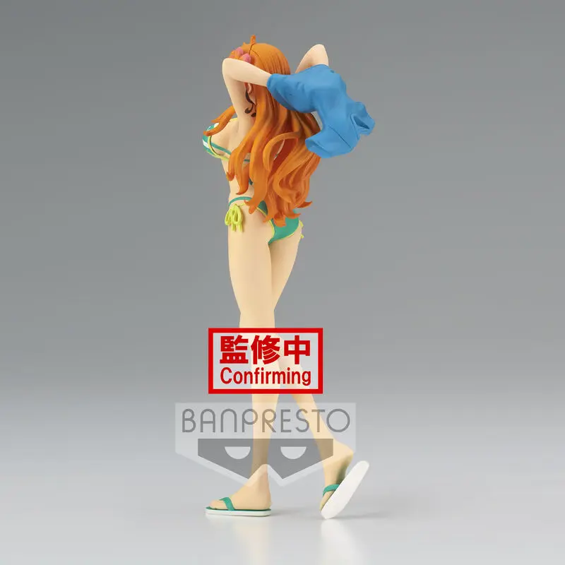 One Piece The Grandline Girl Vacation Nami Ver.A figure 20cm product photo