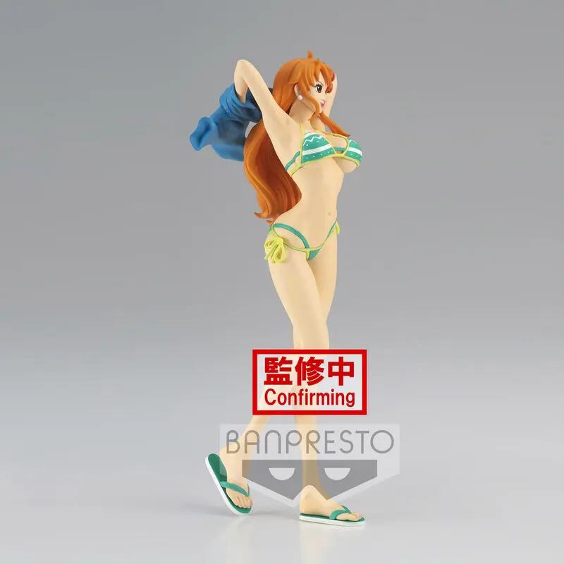 One Piece The Grandline Girl Vacation Nami Ver.A figure 20cm product photo