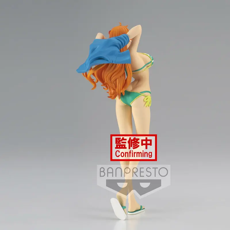 One Piece The Grandline Girl Vacation Nami Ver.A figure 20cm product photo