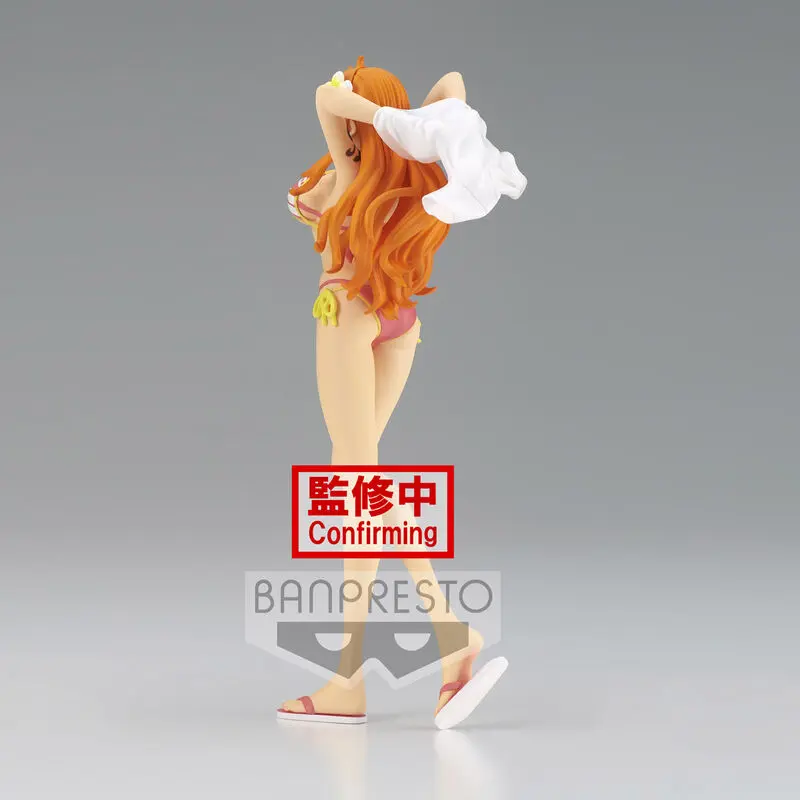 One Piece The Grandline Girl Vacation Nami Ver.B figure 20cm product photo