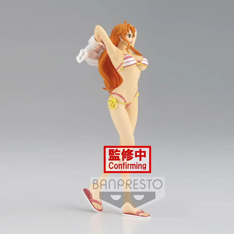 One Piece The Grandline Girl Vacation Nami Ver.B figure 20cm product photo