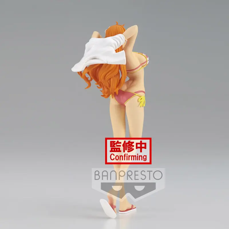 One Piece The Grandline Girl Vacation Nami Ver.B figure 20cm product photo
