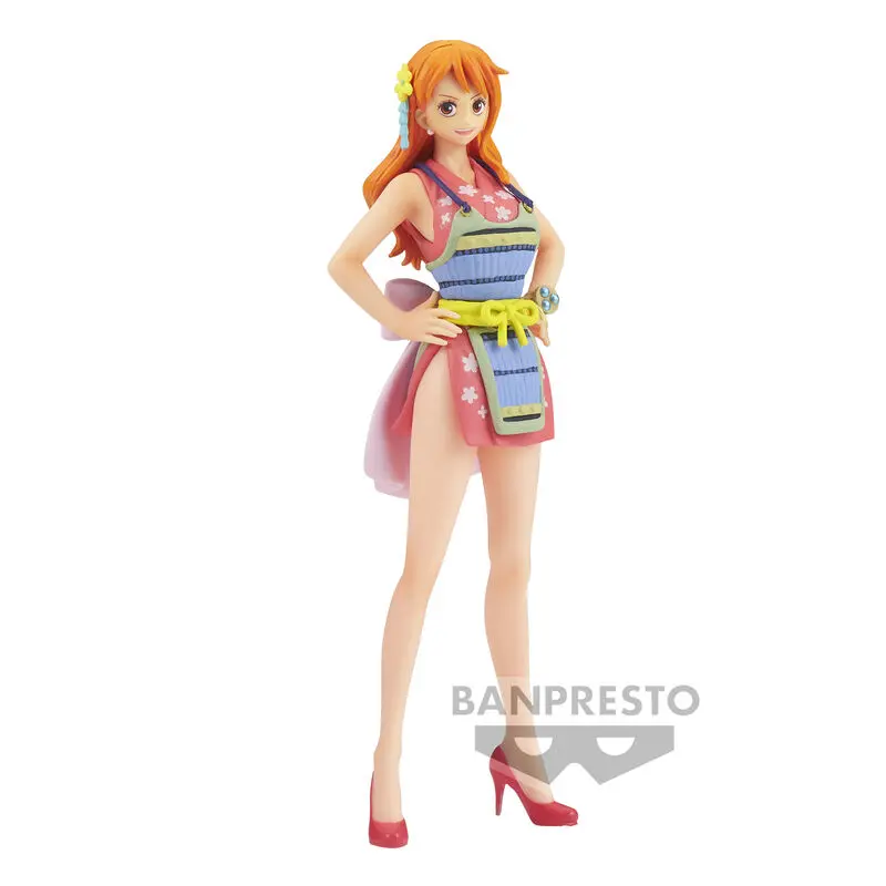 One Piece The Grandline Lady Wanokuni Nami vol.8 figure 16cm product photo