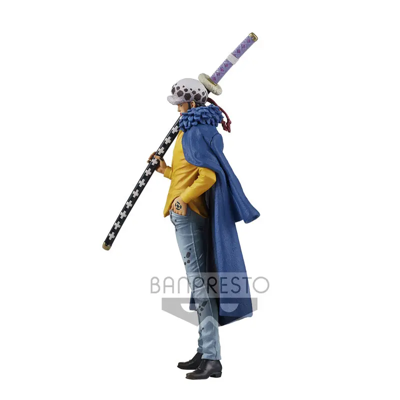 One Piece DXF Grandline Men PVC Statue Wanokuni Trafalgar Law 17 cm product photo