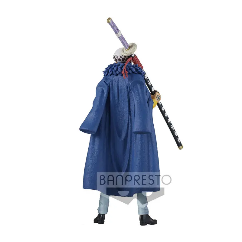 One Piece DXF Grandline Men PVC Statue Wanokuni Trafalgar Law 17 cm product photo