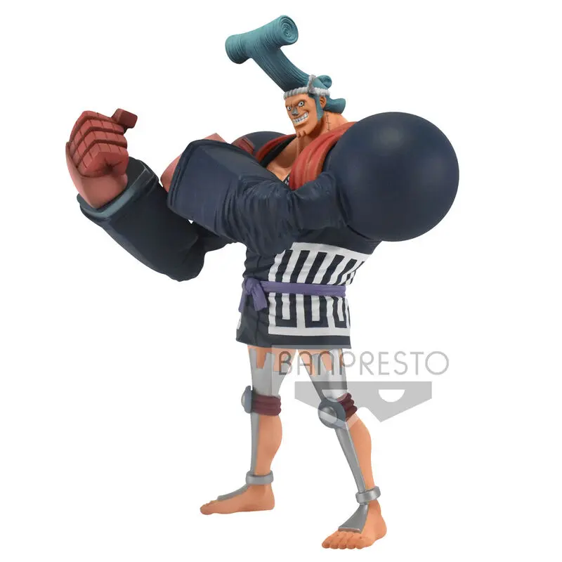 One Piece The Grandline Men Wanokuni vol. 8 Franky figure 17cm product photo