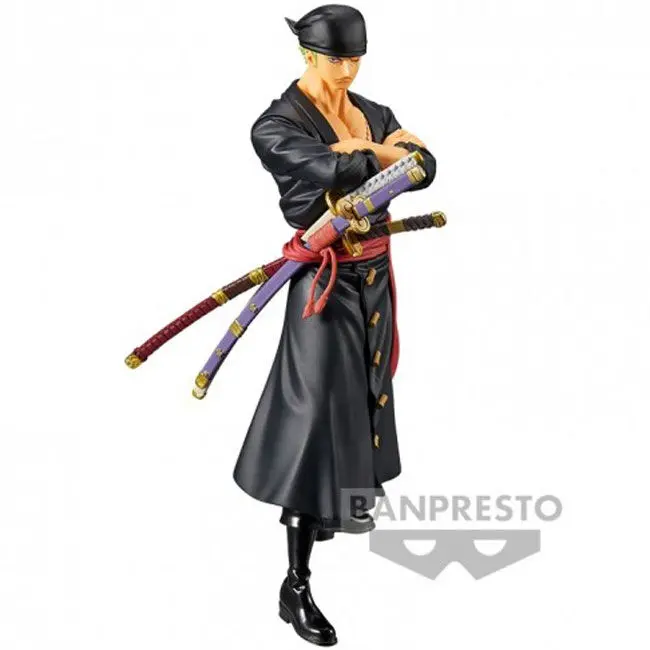 One Piece The Grandline Series vol.5 Roronoa Zoro figure 17cm product photo