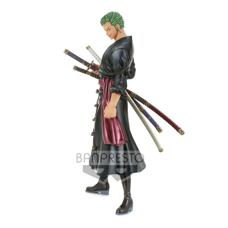 One Piece DXF The Grandline PVC Statue Wanokuni Vol. 1 Roronoa Zoro 17 cm product photo