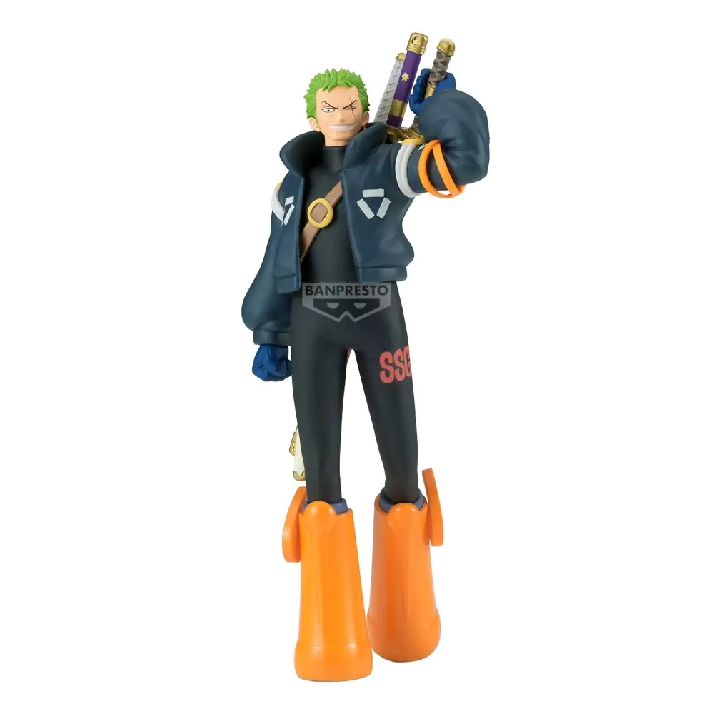 One Piece The Shukko Roronoa Zoro Egghead figure 17cm termékfotó