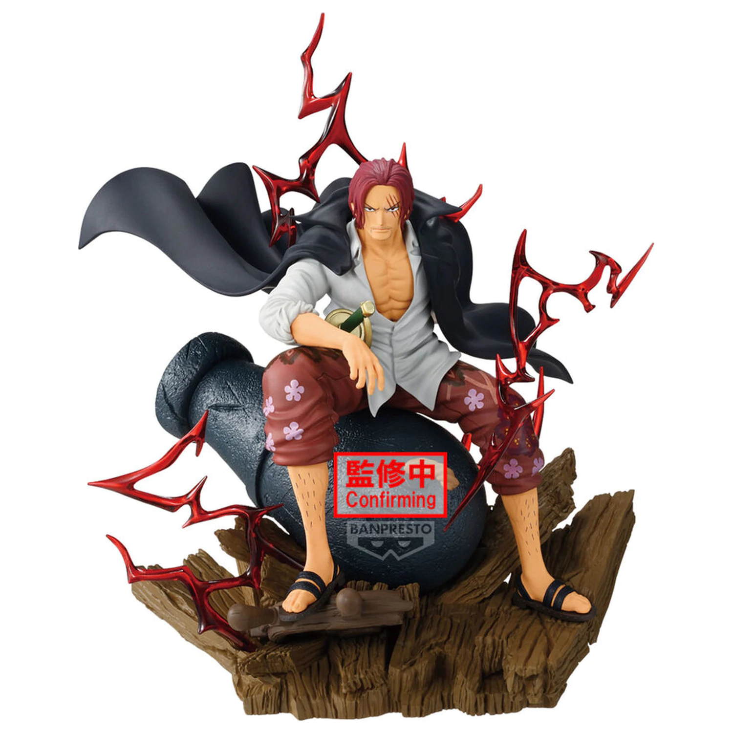 One Piece Theorama Soul Shanks figure 24cm product photo