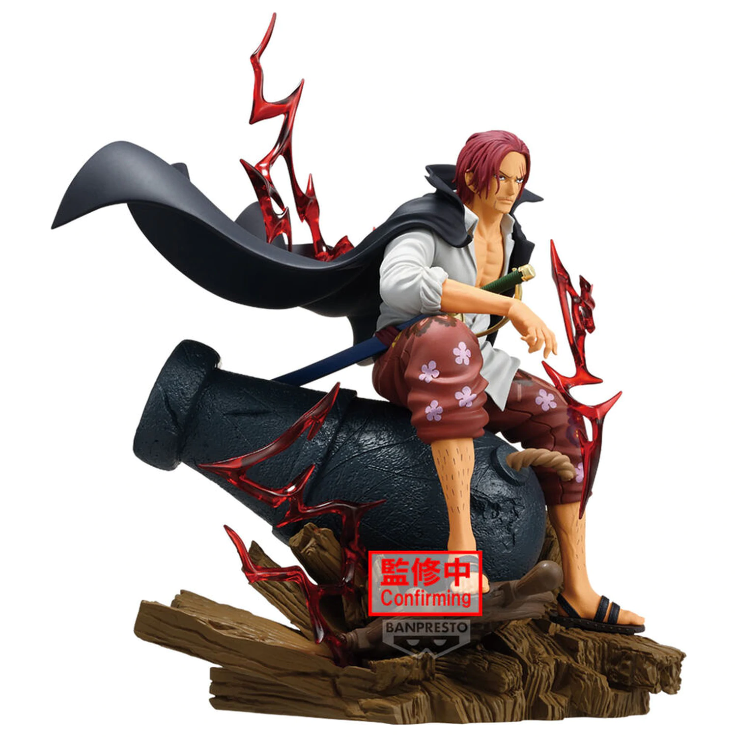 One Piece Theorama Soul Shanks figure 24cm product photo