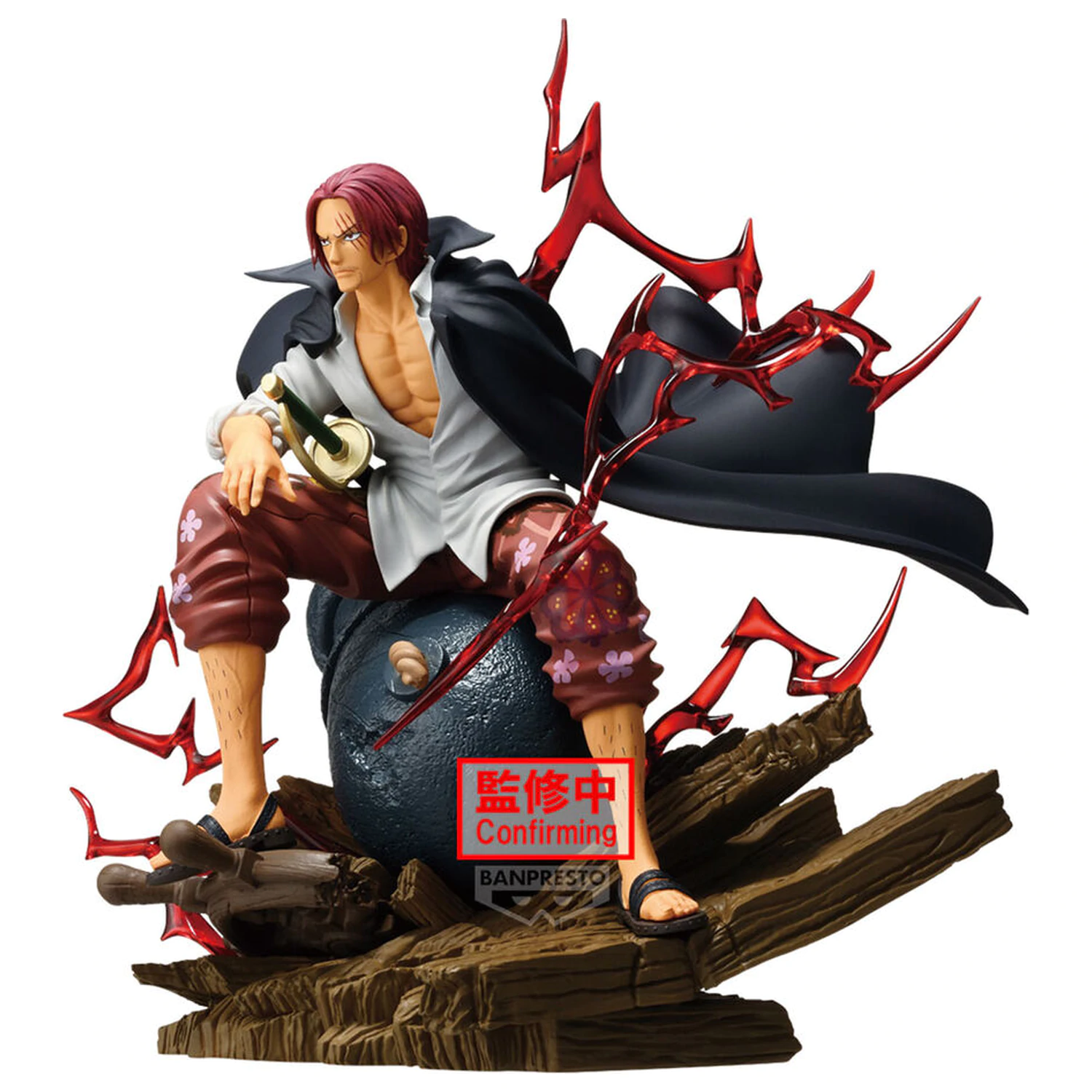One Piece Theorama Soul Shanks figure 24cm product photo