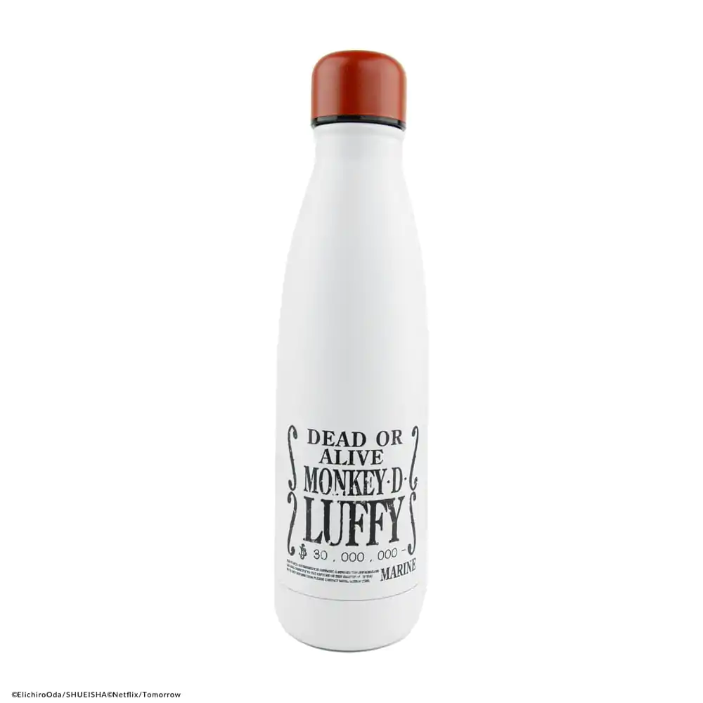 One Piece Thermo Water Bottle Wanted Luffy termékfotó