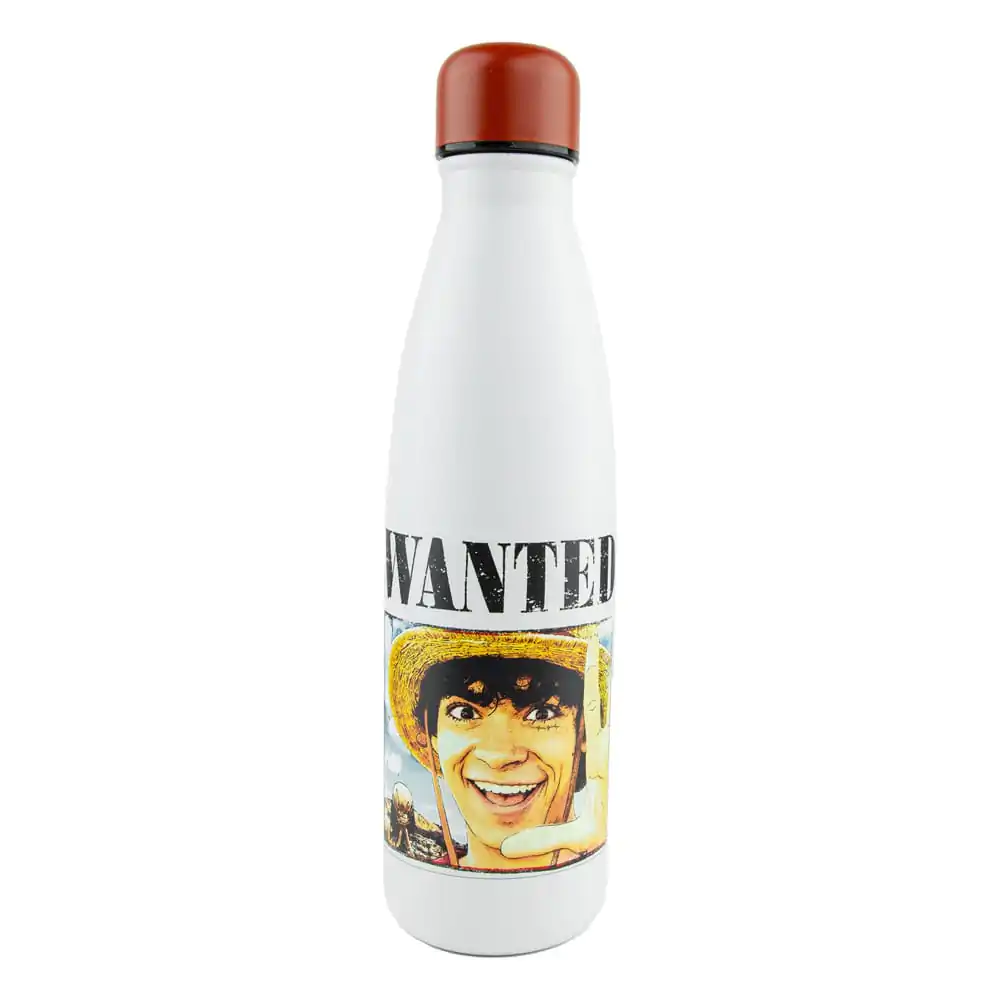 One Piece Thermo Water Bottle Wanted Luffy termékfotó