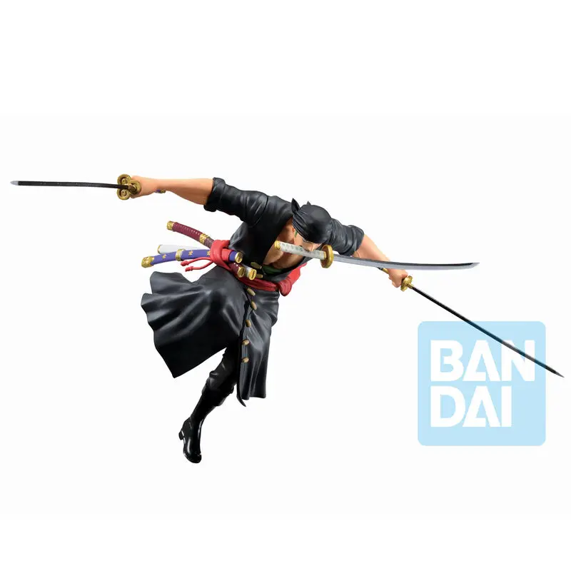One Piece Third Act Wano Country Roronoa Zoro Ichibansho figure 17cm product photo