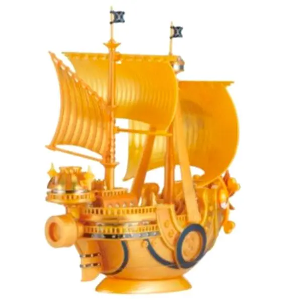 One Piece Thousand Sunny Film Gold Ship Model Kit figure 15cm product photo