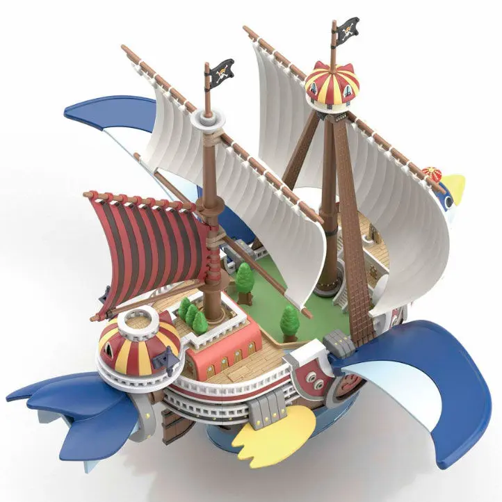 One Piece Thousand-Sunny Flying Model Ship Model Kit figure 12cm termékfotó