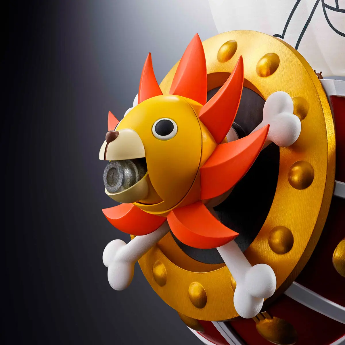 One Piece Chogokin Diecast Model Thousand Sunny 38 cm product photo